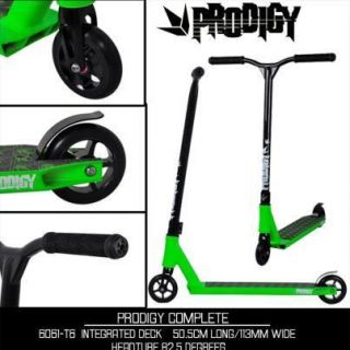 Envy Prodigy Complete Pro Scooter Green Black Razor Scooter District