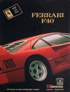 Ferrari F40 1 8 Scale Pocher Rivarossi K55