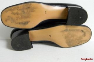 Enzo Angiolini womens Fault heels pumps shoes 9 N black leather