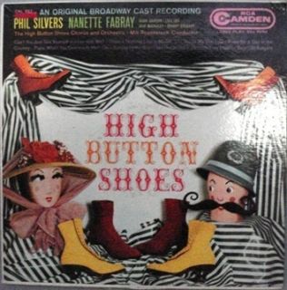  High Button Shoes Nanette Fabray 1958 Mono LP