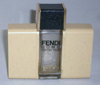 Fendi After Shave Perfume Balm 1 7 Bottle Display Uomo