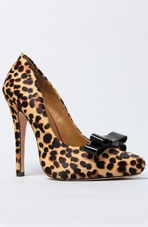 Blonde Ambition The Alberta Shoe in Tan Leopard