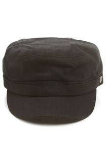 Brixton The Busker Hat in Black Herringbone