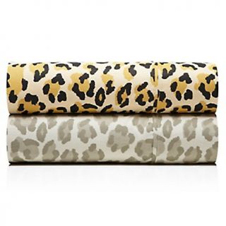 216 535 highgate manor 300 tc leopard print cotton sheet set king