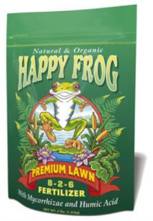FoxFarm Happy Frog Lawn Fertilizer CS 12 ea 4 lb Size