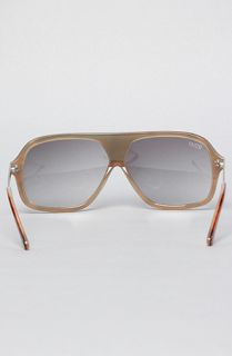 9Five Eyewear The Crowns Sunglasses in Woodgrain with Clear Lenses