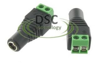 1mm female power plug connector external diameter of the plug 5 5mm