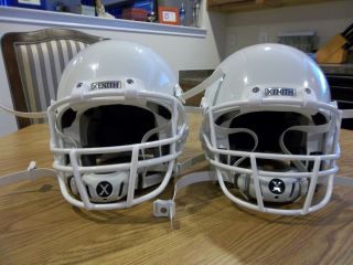 Xenith x1 Youth Football Helmets White Shell White Face Mask Brand New