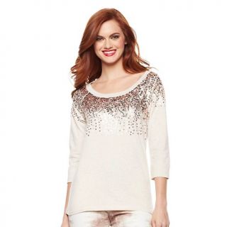 227 665 dkny jeans dkny jeans sequined knit pullover rating 1 $ 59 00