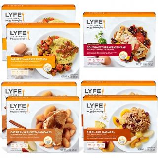 242 000 lyfe gourmet breakfast meals 7 pack a s rating be the first to