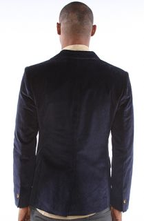 General Assembly The DB Wide Wale Blazer in Navy