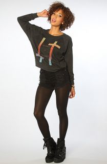 Civil The Disbelief Longsleeve Top in BlackExclusive