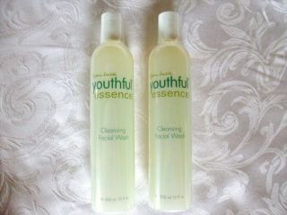  Lucci Youthful Essence (2) Facial Cleansers 10 oz each FRESH SEALED
