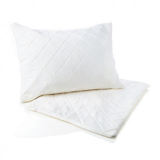 210 222 concierge collection set of 2 memory foam pillow covers king