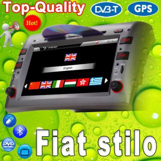 Fiat Stilo GPS DVB T Car DVD Player Autoradio FÜR Navigation iPhone4