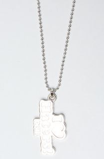 DGK The Haters Necklace in Nickel Concrete