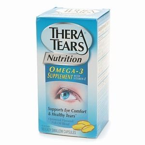 Thera Tears Nutrition w Omega 3 Dry Eye Relief 90 Caps