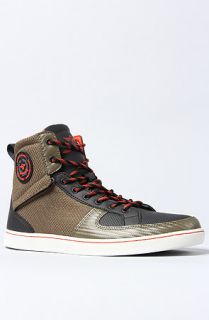 Creative Recreation The Solano Sneaker in Military Black Papaya