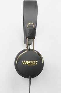 WeSC The Tambourine Golden Headphones in Black