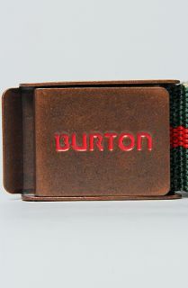 Burton The Striper Web Belt in Pine Crest