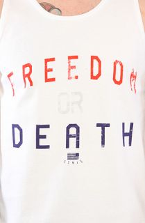 Civil The Freedom Or Death Tank in White