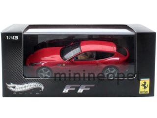 Hot Wheels Elite W1187 2011 Ferrari FF V12 Four 4 Seater 1 43 Diecast