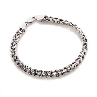 232 516 michael anthony jewelry sterling silver braided rope chain 7 1