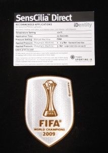 Barcelona Fifa Club World Cup 2009 Football Shirt Patch/Badge