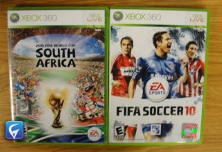 2010 FIFA WORLD CUP SOUTH AFRICA   FIFA SOCCER 10   XBOX 360   GOOD