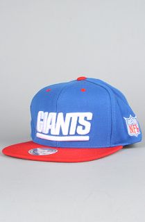 Mitchell & Ness The NFL Wool Snapback Hat in Blue Red