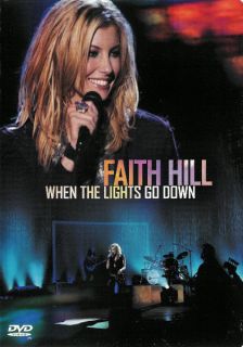 Faith Hill When The Lights Go Down DVD DTS 075993857924