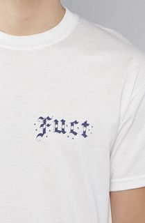 Fuct The Thrill Is Gone Tee in White Concrete