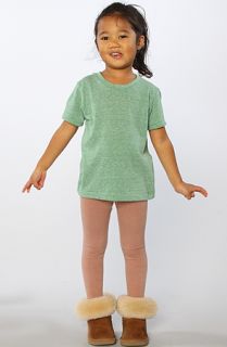  apparel the toddlers eco heather crew tee in green sale $ 4 95 $ 18 00