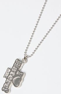 DGK The Haters Necklace in Nickel Concrete