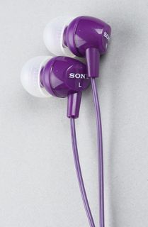 SONY The EX10LP Earbuds in Violet Concrete