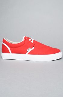 HUF The Genuine Sneaker in Red Concrete