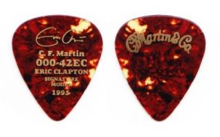 Eric Clapton Signature C F Martin Guitar Pick 2 1995