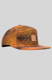 Hippo Esthetics HIPPOE SKIN 6 PANEL HYBRID SNAPBACKORANGE  Karmaloop