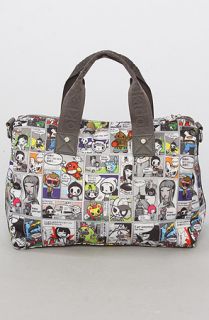 tokidoki The Continental Bowling Bag Concrete