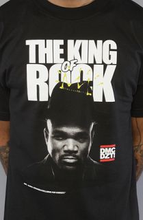 Dissizit The King Of Rock Tee in Black