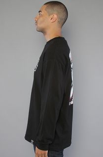 Dissizit The Like It Raw LS Tee in Black