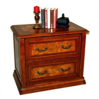Drawer Lateral File Filing Cabinet Cherry Burl Ash