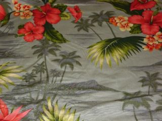 tropical palm tree fabric toilet seat cover set
