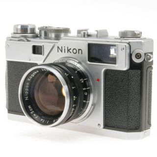 Nikon S3 Rangefinder Film Camera with Nikkor S 50 cm (50mm) f/1.4 Lens