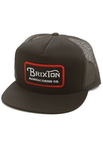 Brixton The Route III Trucker Hat in Black