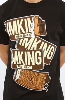 IMKING The Sweet Tooth Tee in Black Concrete