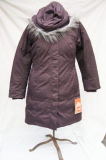 North Face Womens Large ARCTIC PARKA hyvent Jacket Baroque Purple NWT