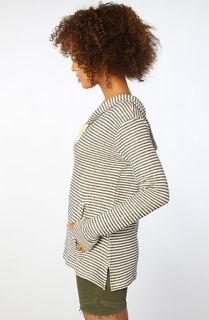  watchtower striped french terry poncho hoody sale $ 22 95 $ 75 00 69 %