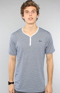 ORISUE The Tanner212 Henley in Blue Concrete