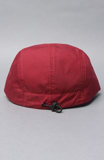 HUF The Small H Cinch Volley Hat in Wine